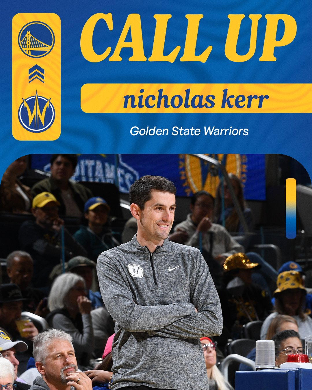 科尔儿子时隔2年后重回勇士教练组，此前担任发展球队主帅